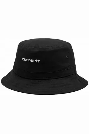 Carhartt Script bucket hat - black/white S/M