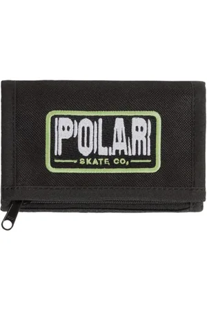 Polar Skate Co. Earthquake Key Wallet portafogli - Black/green One Size