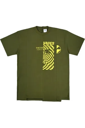 THE SALVAGES Reconstructed unisex T-Shirt ricostruita - Army XL