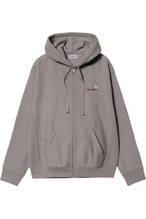 Carhartt American Script zip hoodie felpa con cappuccio e zip - Yosemite L