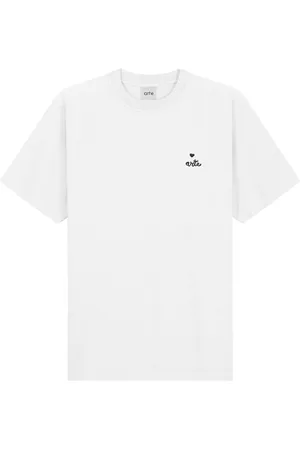 Arte Antwerp Heart logo t-shirt con logo ricamato - white M