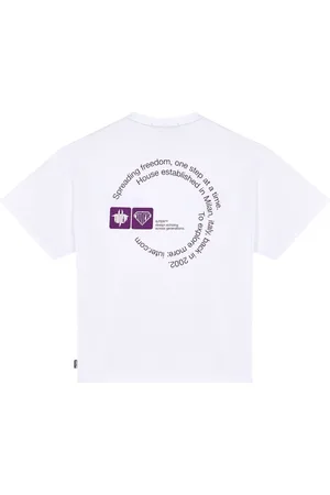 IUTER Circle t-shirt con grafica - white XL