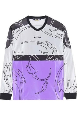IUTER Legacy sport longsleeve tee jersey manica lunga - purple S