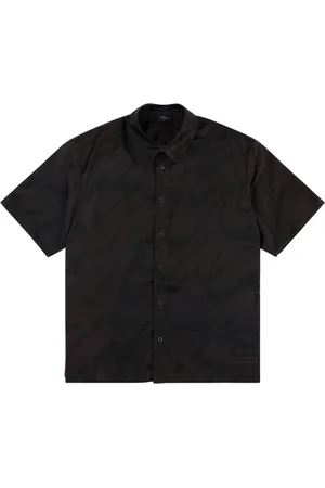 DIME Dime Chilling Satin Shirt camicia maniche corte - Black M