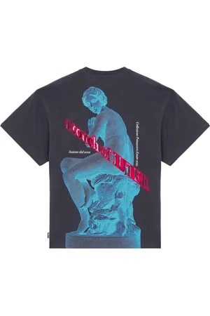 IUTER Nymph t-shirt con grafica - asphalt S