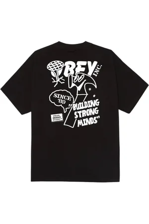 Obey Building strong minds t-shirt con grafica - black L