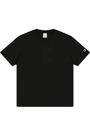 Champion Champion Reverse weave standard crewneck classic t-shirt in cotone basica - black S