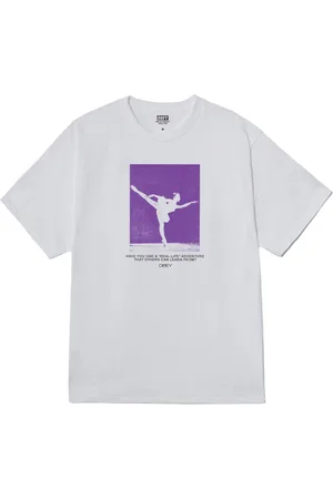 Obey Real life t-shirt con grafica - white L