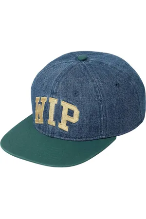 Carhartt Denim cap cappellino di jeans visiera piatta - / Rainforest / Air Yellow One Size