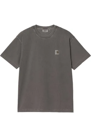 Carhartt Nelson t-shirt slavata effetto vintage - Graphite garment dyed XL