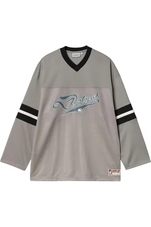 Carhartt Detroit jersey mesh longsleeve t-shirt manica lunga - Yosemite / Black / Wax S