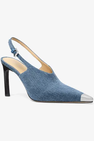 Michael Kors MK Décolleté Kasia slingback in denim