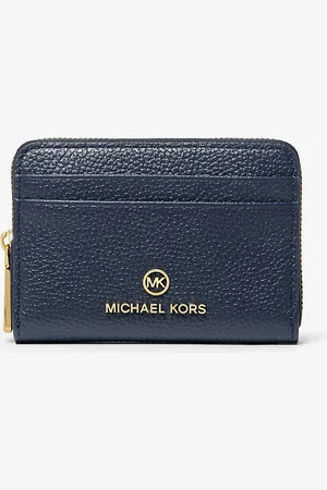 Michael Kors MK Portafoglio Jet Set piccolo in pelle martellata
