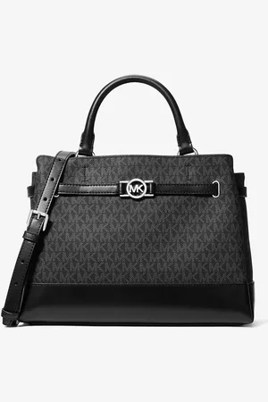 Michael Kors MK Borsa a mano Reed grande con stampa logo