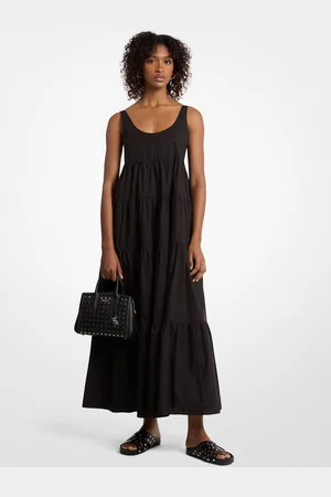 Michael Kors MK Abito a balze in cotone stretch