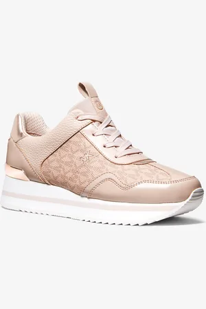 Michael Kors MK Sneaker Raina con logo Empire e plateau