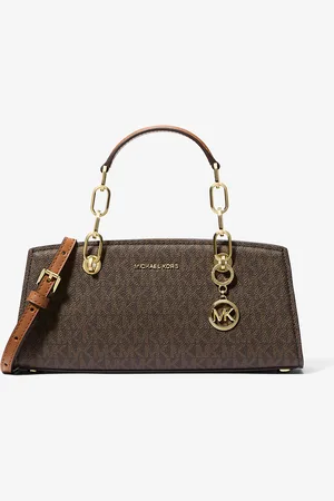 Michael Kors MK Borsa a mano Cynthia piccola con logo