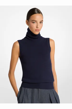 Michael Kors MK Dolcevita smanicato in cashmere