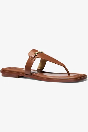 Michael Kors MK Sandalo Lena in pelle con cinturino a T