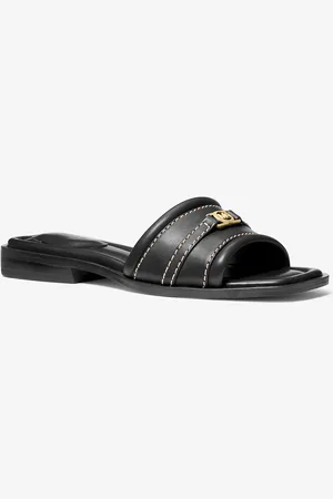 Michael Kors MK Sandalo slide Mandy in pelle