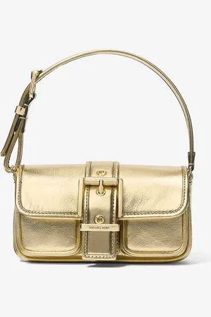 Michael Kors MK Borsa a spalla Colby extra small in pelle metallizzata