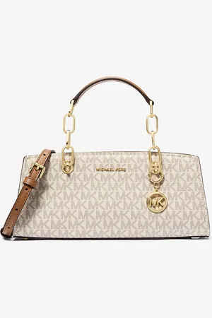 Michael Kors MK Borsa a mano Cynthia piccola con logo