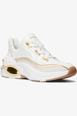 Michael Kors MK Sneaker Toni in materiali misti