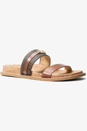 Michael Kors MK Sandalo basso Mandy con logo