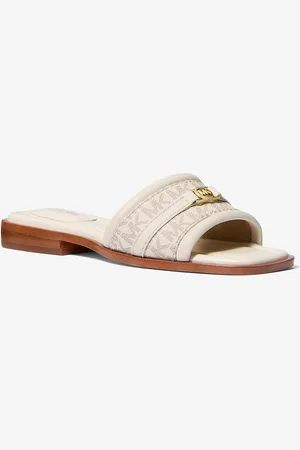 Michael Kors MK Sandalo slide Mandy con logo