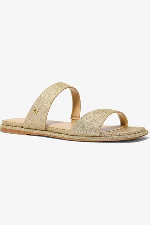 Michael Kors MK Sandalo Jaida in pelle con glitter