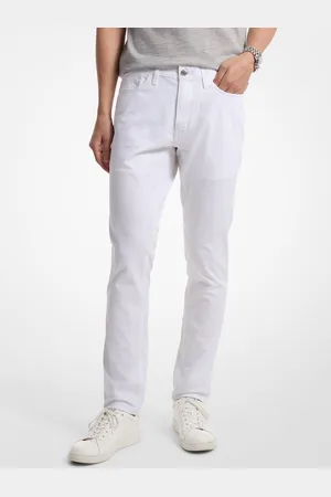 Michael Kors MK Pantalone slim-fit Parker in twill stretch