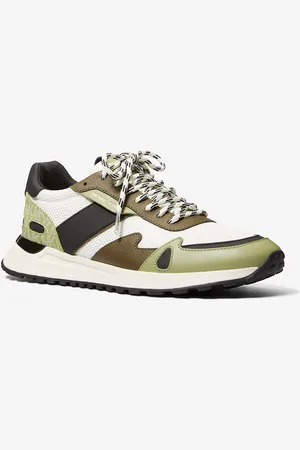 Michael Kors MK Sneaker Miles in mesh color block con logo