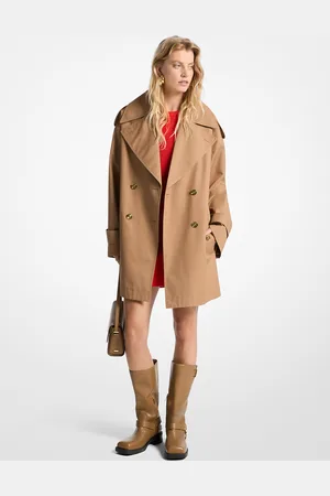 Michael Kors MK Trench oversize in twill di cotone