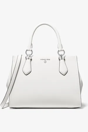 Michael Kors MK Borsa a mano Marilyn media in pelle Saffiano