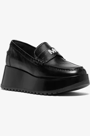 Michael Kors MK Loafer Indy in pelle con plateau