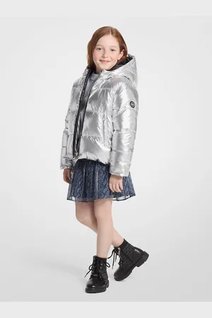 Michael Kors MK Piumino trapuntato metallizzato