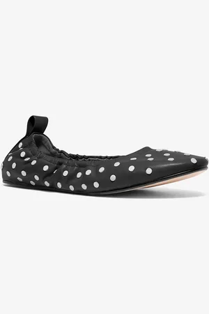 Michael Kors MK Ballerina Amy in pelle con borchie