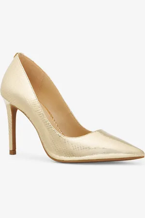 Michael Kors MK Décolleté Alina Flex in pelle metallizzata stampa serpente