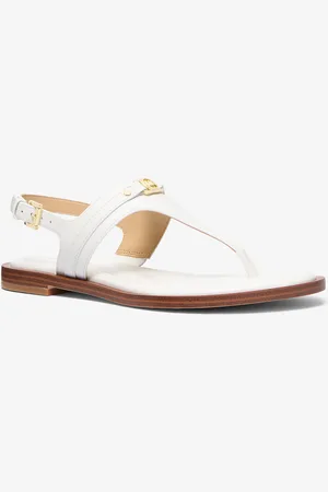 Michael Kors MK Sandalo Mandy in pelle con cinturino a T