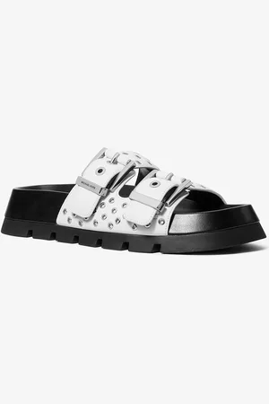 Michael Kors MK Sandalo basso Colby in pelle con occhielli