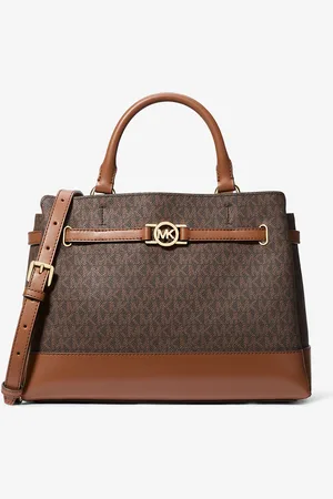 Michael Kors MK Borsa a mano Reed grande con stampa logo