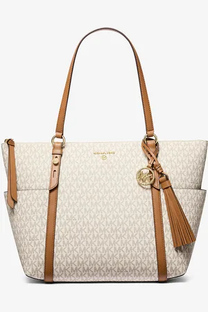 Michael Kors MK Borsa tote Sullivan grande con logo e zip superiore