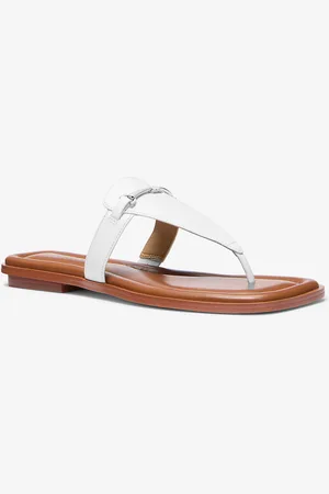 Michael Kors MK Sandalo Lena in pelle con cinturino a T