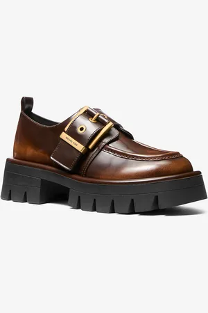 Michael Kors MK Loafer Colby in pelle brunita