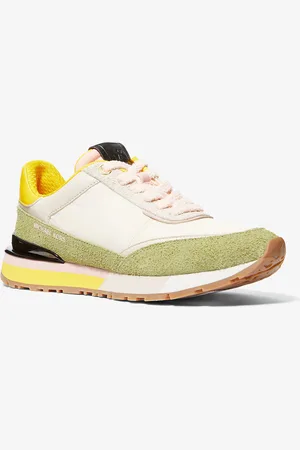 Michael Kors MK Sneaker Nova in pelle scamosciata e nylon