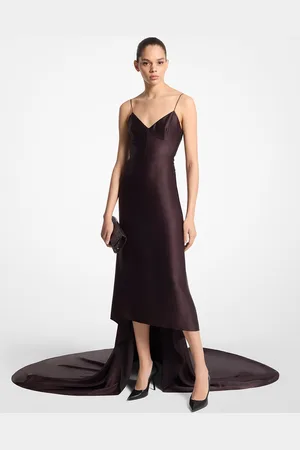Michael Kors MK Abito sottoveste in charmeuse di raso