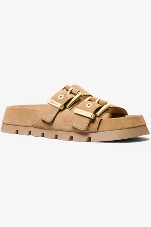 Michael Kors MK Sandalo basso Colby in pelle scamosciata