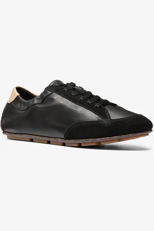 Michael Kors MK Sneaker Susie in pelle liscia e scamosciata