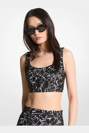 Michael Kors MK Brassière in pizzo con motivo palme