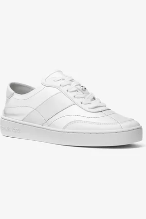 Michael Kors MK Sneaker Kaycee in pelle metallizzata